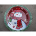 Haonai 2015 wholesale !personalized christmas ceramic plate